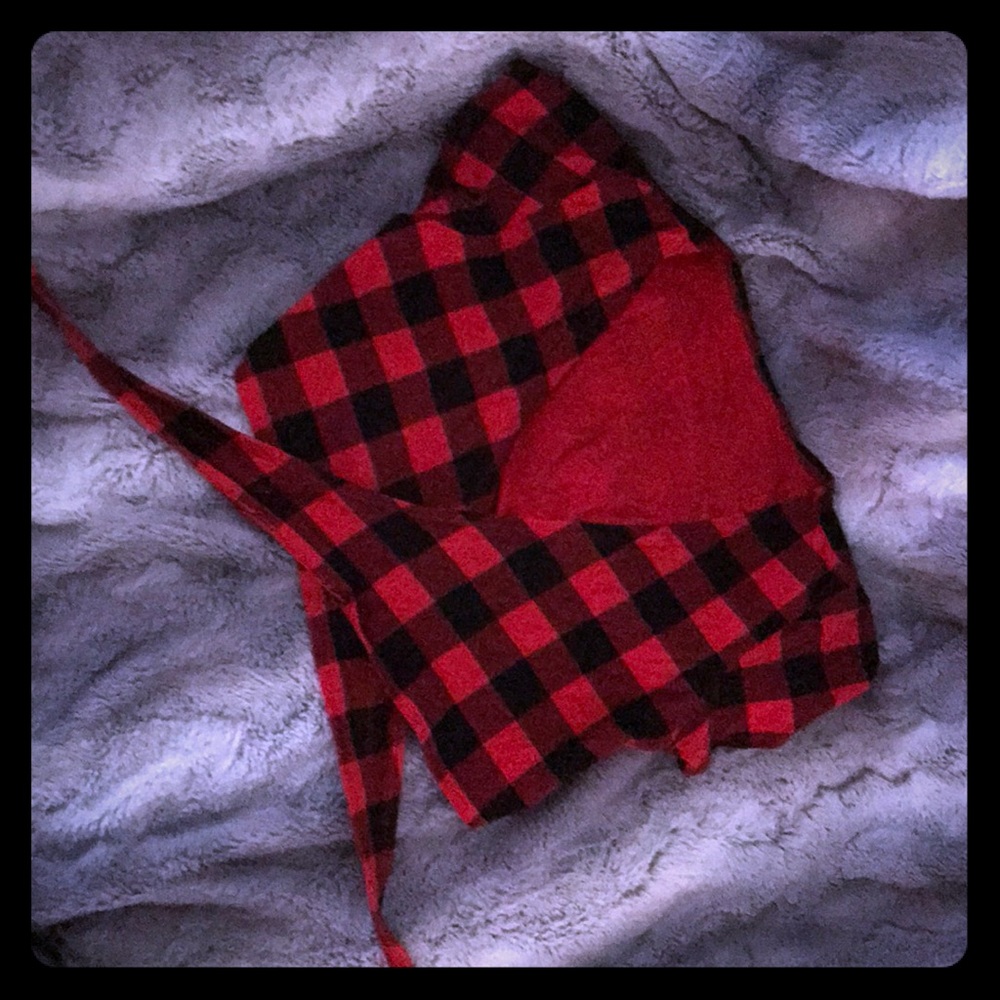 AUTHENTIC TWIN PEAKS lumberjill uniform top SZ SM